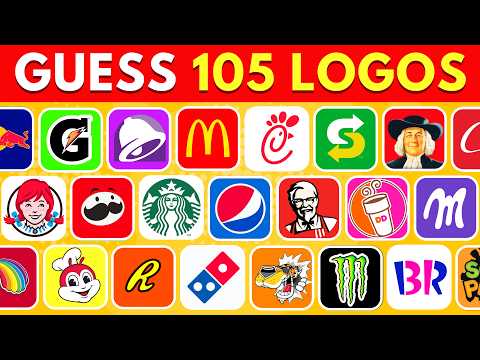 GUESS THE LOGO IN 3 SECONDS 🤯🍔 | 105 FOOD & DRINK LOGOS (2026 HARDEST CHALLENGE)