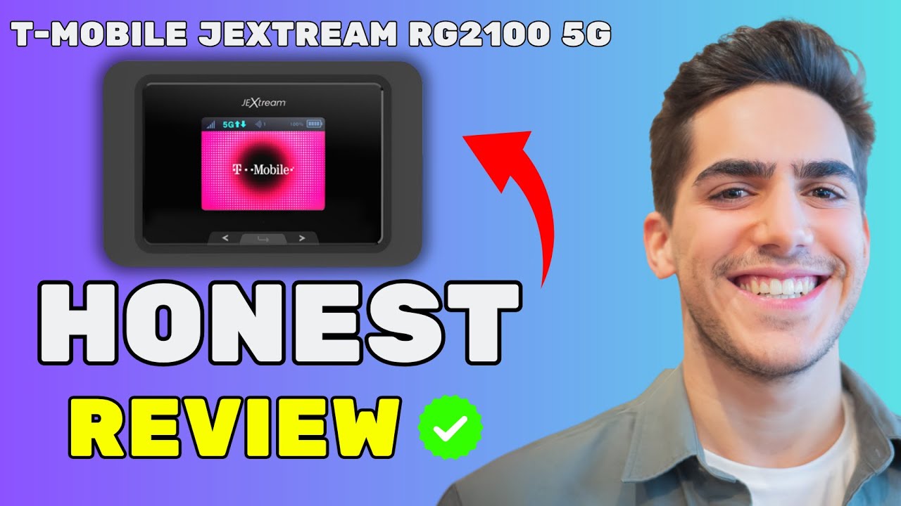 T-Mobile JEXtream RG2100 5G Hotspot Review | Is It Worth It in 2025?