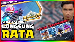 Tutorial Meratakan Tantangan Terbaru COC (Clashiversary Challenge #2) | Clash Of Clans Malaysia