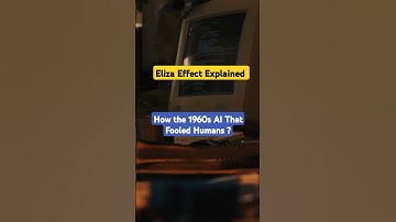 The 1960s AI That Fooled Humans | ELIZA Effect Explained