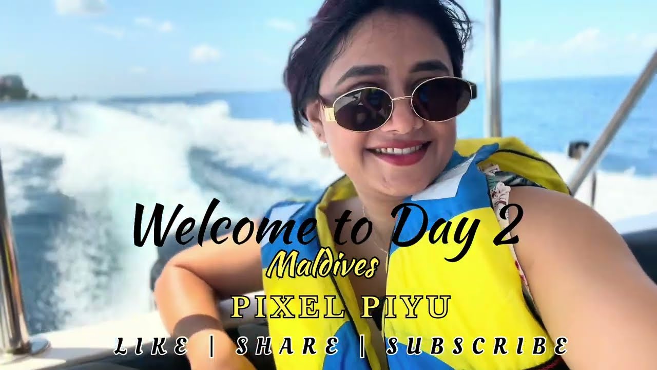 Day 2 | Maldives Island | Coral Island, Turtle Island & Sandbank 🐠🏝️