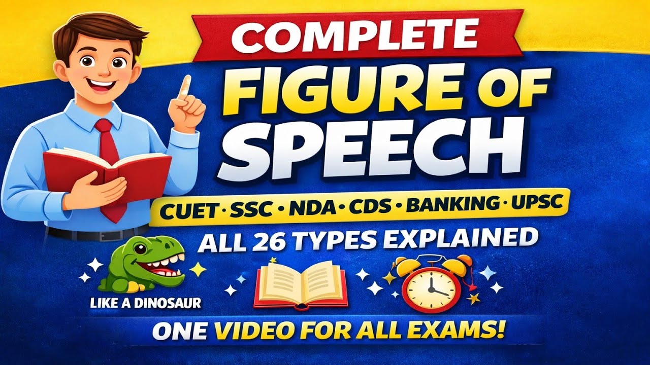Complete Figure of Speech | CUET 2026 | SSC CGL | CHSL | NDA | CDS ...
