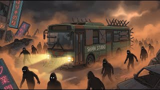 Survival - Armored Bus Survival Base Tour | Food Crates, Water, Batteries, Workbench