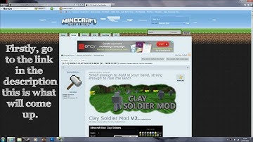 How to install Clay soldiers mod! 1.7.3 Tutorial Thursday! - MrMadMinecraft