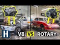 Build & Battle: Engines OUT! Rotary vs V8, What's the Fastest Budget Drag Racing Motor? EP.2