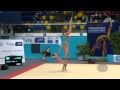 GREAT BRITAIN Women's Groups - Balance Qualifications  -- 2014 Acrobatic Worlds, Levallois (FRA)