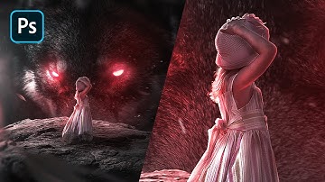 Photoshop Manipulation Tutorial - Lost in The Dark