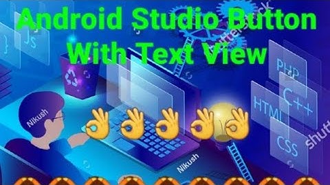 Android Studio Button With TextView