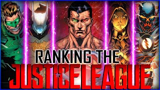 Ranking the Justice League AT THEIR PEAKS | DC's Strongest