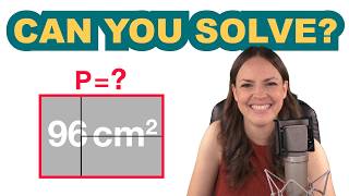 Find The Perimeter Of This Rectangle! – Geometry Puzzle