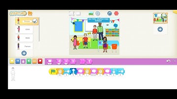 animasi perkenalan diri dengan scratchJr