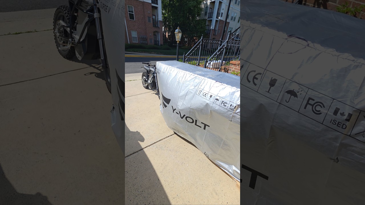 My Next Insane bike delivered Y Volt Surge #short #ebike #bikelife #motorcycle #electric #ev #diy