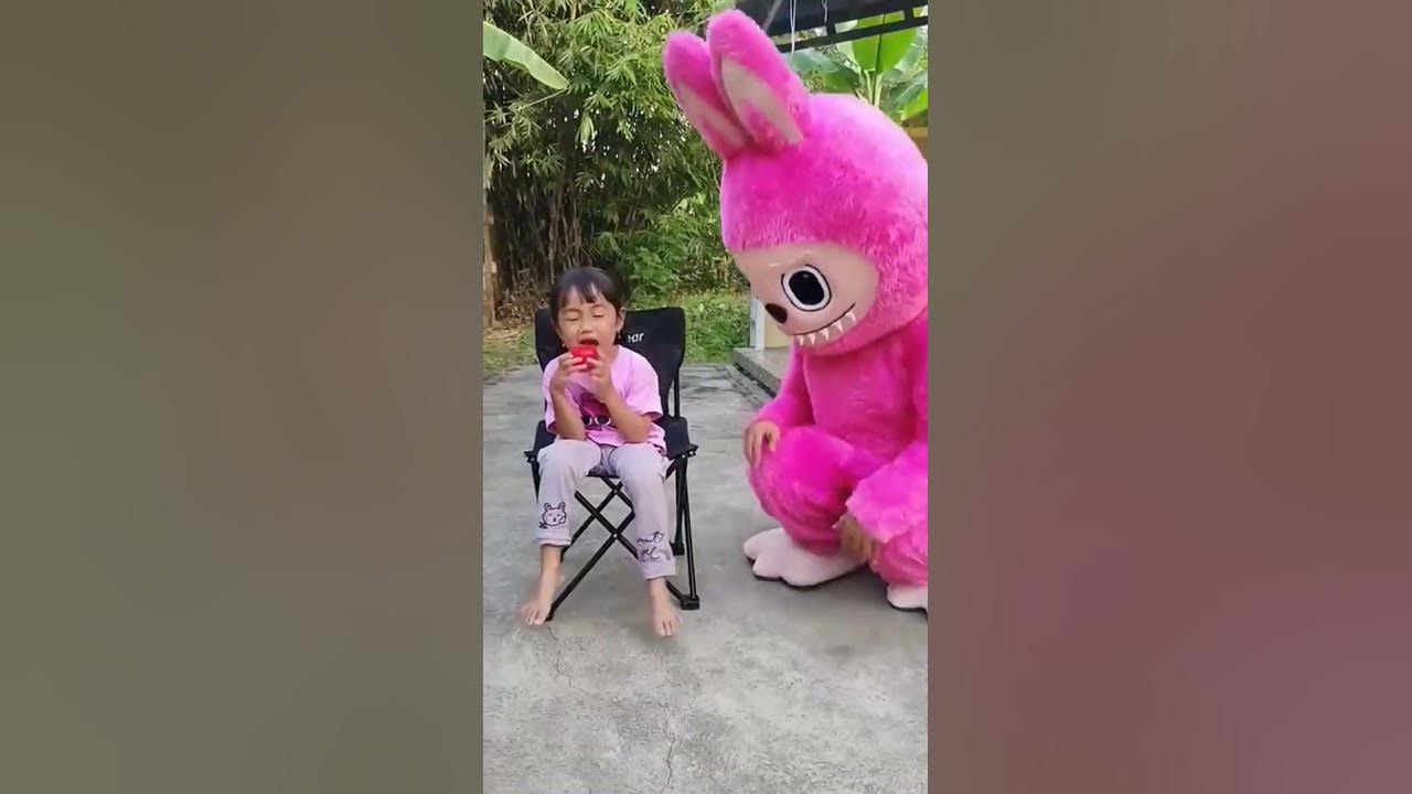 monster labubu pink #shorts