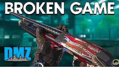 When DMZ pro uses the most overpowered gun in b21