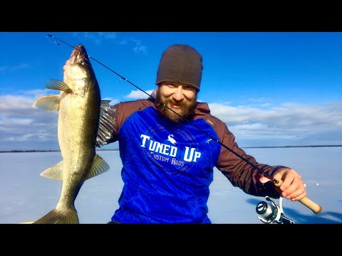 Tuned Up Custom Rods - Commander (Ice Fishing Rod Review!) 