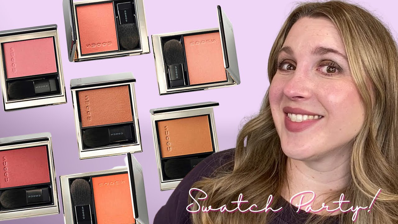 SUQQU COLOR MELTING POWDER BLUSHES | Swatches & Comparisons of Shades 2 ...