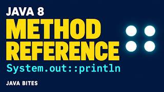 Java 8 Method References Explained | All 4 Types with Examples