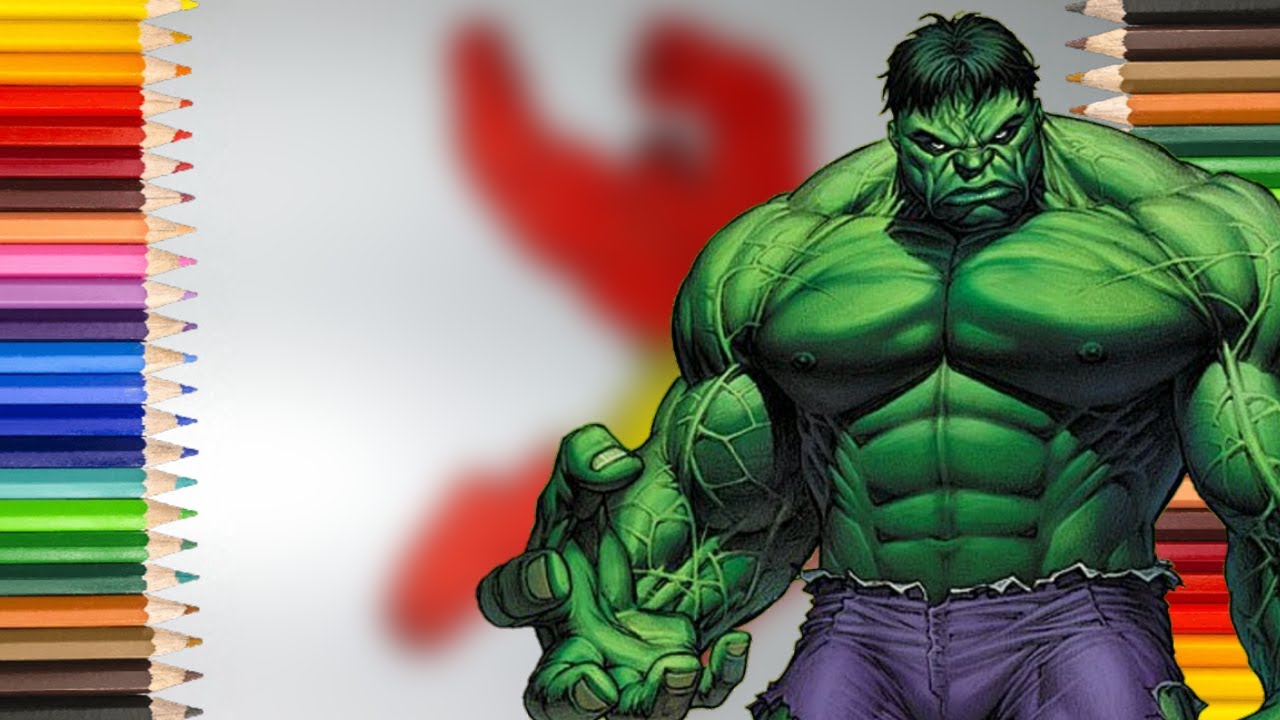 Como Desenhar O Hulk Dos Vingadores