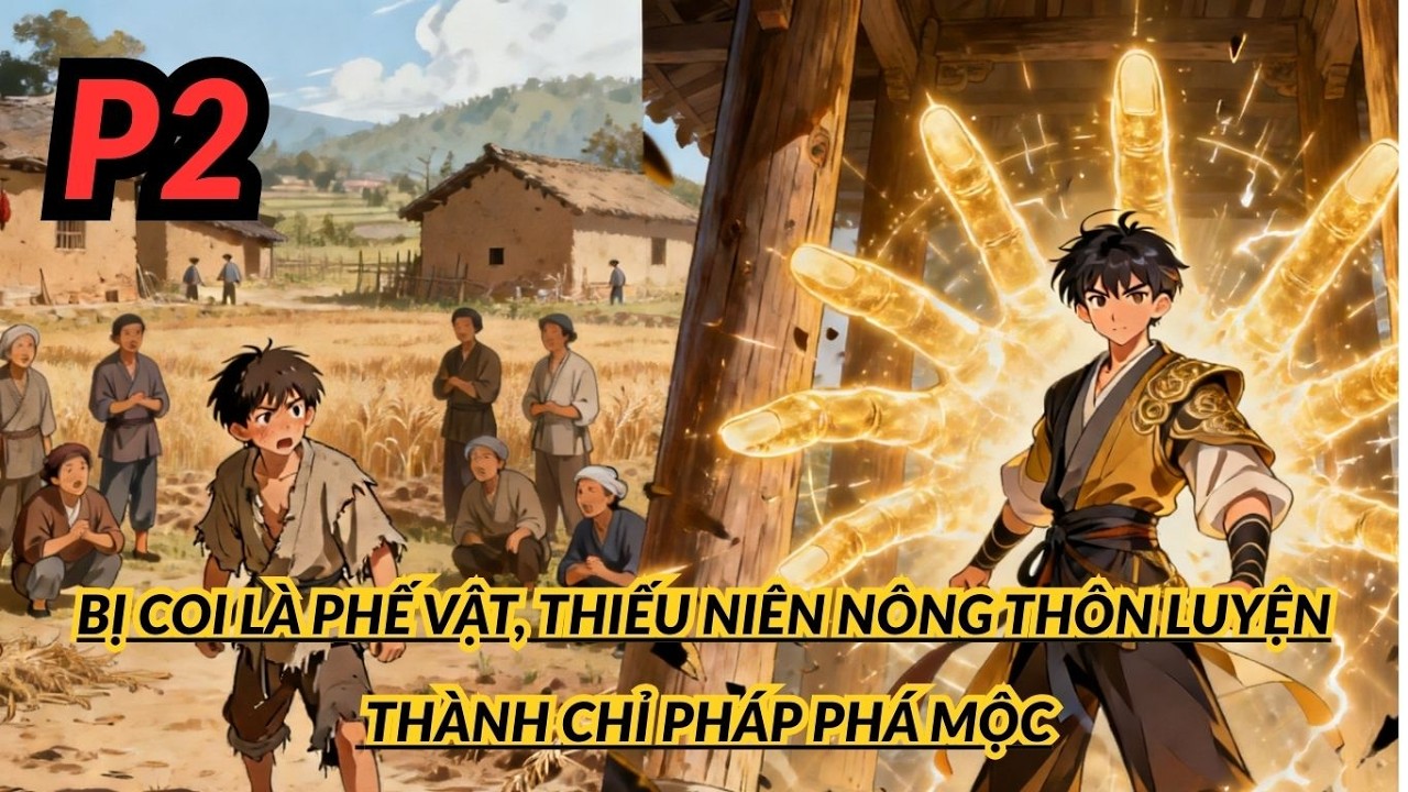 Bị Coi Là Phế Vật, Thiếu Niên Nông Thôn Luyện Thành Chỉ Pháp Phá Mộc | P2