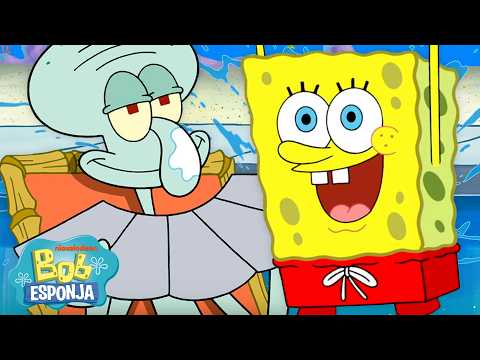 Bob Esponja | 1 hora de verano de Bob Esponja en Fondo de Bikini ☀️ | Bob Esponja en Español