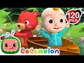 Row, Row, Row Your Boat ⛵ | COCOMELON 🍉 | Kids Songs | Nursery Rhymes | Sleep Baby Songs