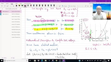 Lecture 40 on Voltage Compensation Using DVR 2 Part 2