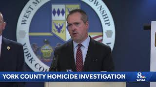 York County DA holds news conference about homicide investigation