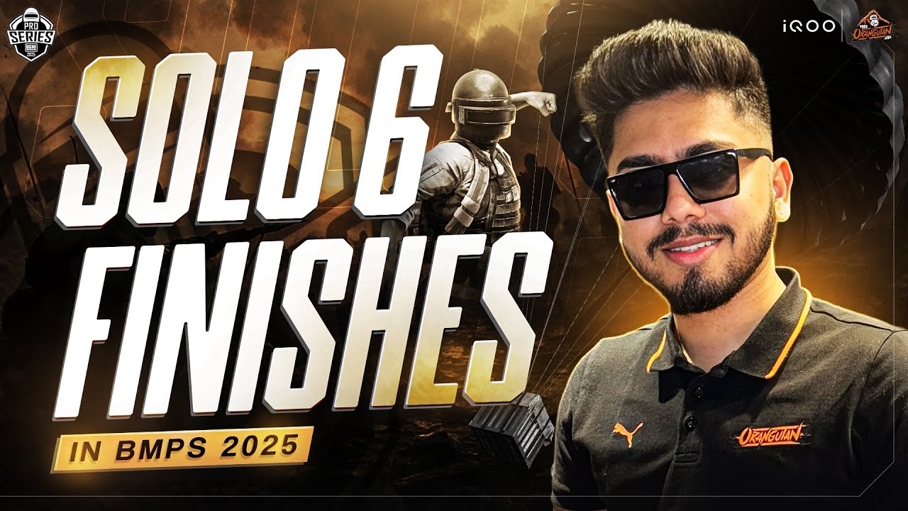 BMPS 2025 First Chicken Dinner| Team IQOOxOrangutan | POV-AKop.