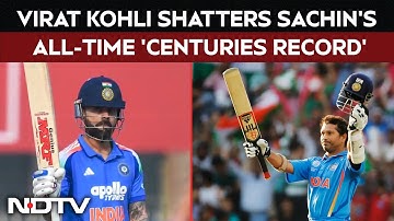 Virat Kohli Shatters Sachin Tendulkar