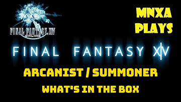 Final Fantasy XIV. Arcanist/Summoner plot. Part 2. What