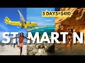 Sint maarten  saint martin budget travel vlog  nude beach  airplane beach 