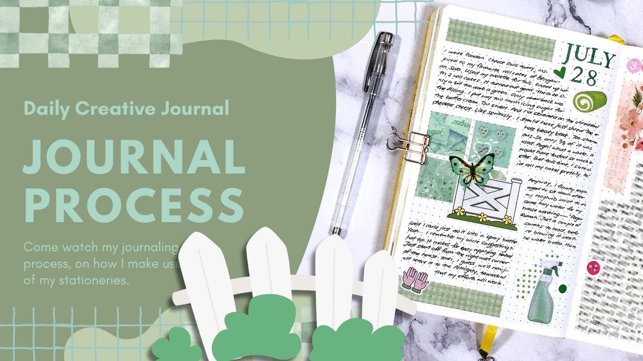 Journal With Me || Warding The House || Creative Daily Journal || 