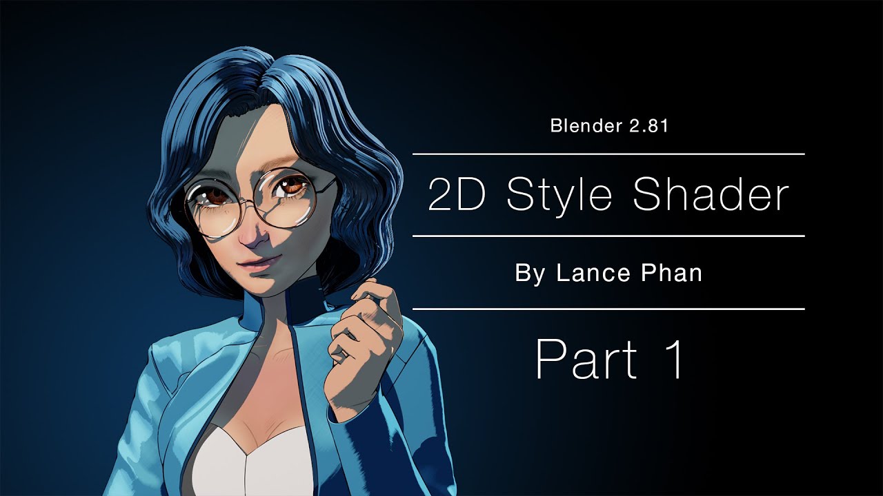 fløde Farmakologi korroderer 2D style rendering in Blender 2.81- Part 1 - YouTube