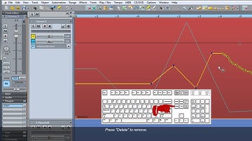 Samplitude Track Automation 05:Deleting Automation