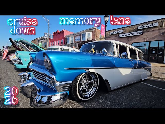 Cruise Down Memory Lane 2026 - Vineland, NJ - YouTube