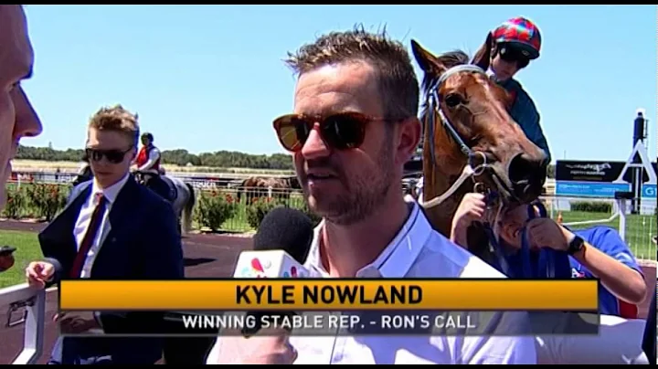 Ascot, 2/01/2016 - Race 3 - RON'S CALL - Kyle Nowl...