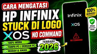  hp infinix stuck di logo XOS NO COMMAND 