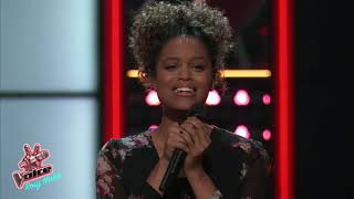 The Voice Season 14 - SPENSHA BAKER  Singing BLACK BIRD- Blind Audition 2018 Full. AMAZING.