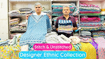 Premium Jaipuri Hand Block Print Cotton Suits with Kota Doria and Chiffon Dupattas