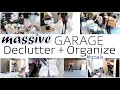 MASSIVE GARAGE DECLUTTER + ORGANIZE - HOLIDAY DECOR + CAMPING EQUIPMENT + HOME GYM -Intentful Spaces