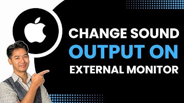 How To Change Sound Output On A Mac External Monitor !