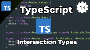 TypeScript Tutorial For Beginners 14 - Intersection Types