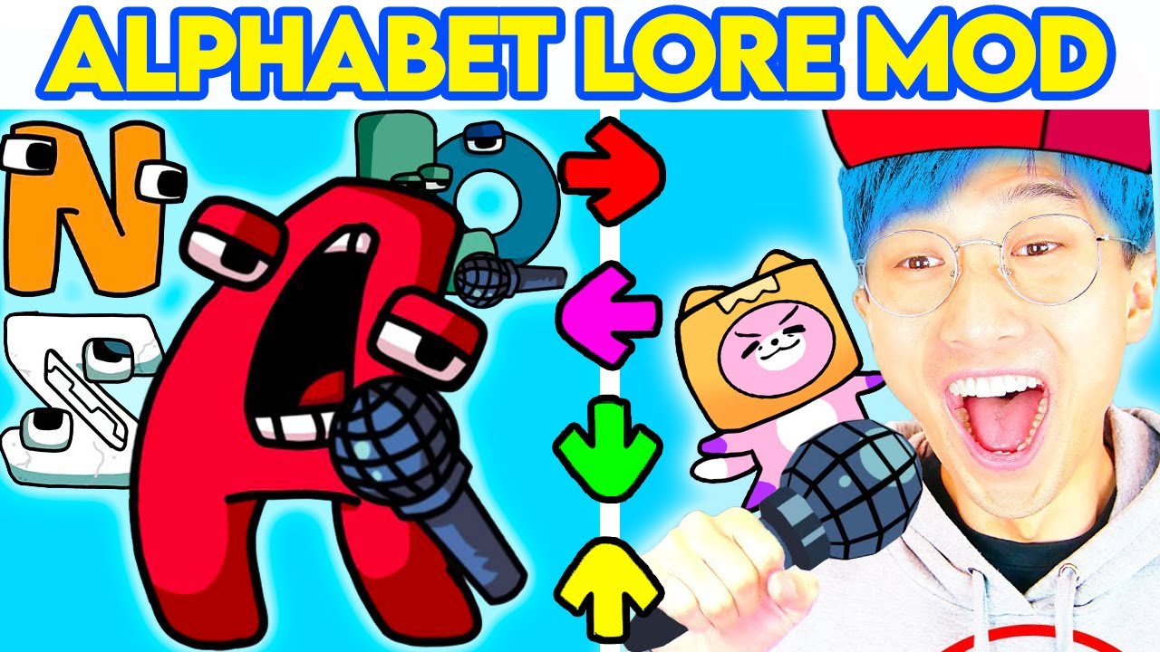 ALPHABET LORE vs FRIDAY NIGHT FUNKIN!? (SECRET ALPHABET LORE VS RAINBOW  FRIENDS FNF UNLOCKED!) 