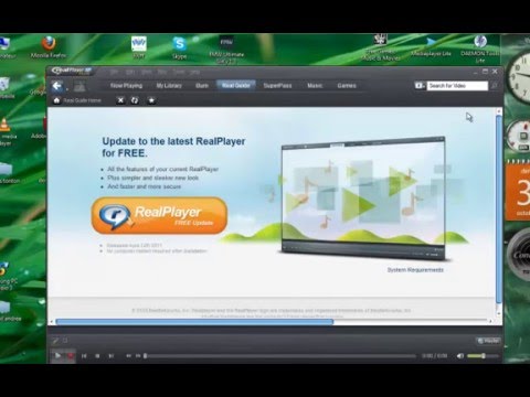 how to use realplayer sp