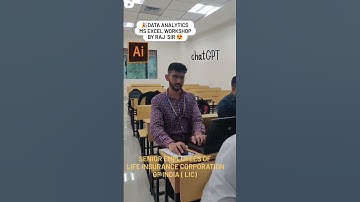 Advance Excel Training using AI and Chat GPT by Raj Singh Microsoft  #excel #ai #chatgpt