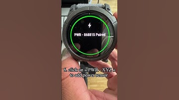 Connect Garmin and concept 2 monitor (PM5 bike) #bike #train