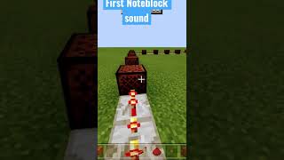 First Noteblock Sound  (Simple “Ode to Joy” Melody) -Minecraft