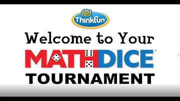 Introducing The  Math Dice Tournament