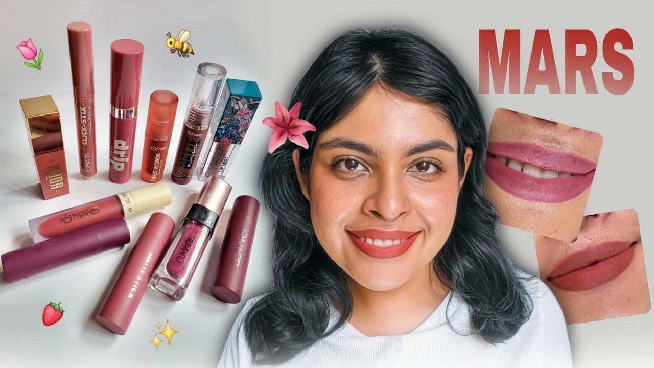 Overhyped or Worth it? Mars Cosmetics Lip Formulas Hits and Misses | Mars Lip stain, gloss, lipstick