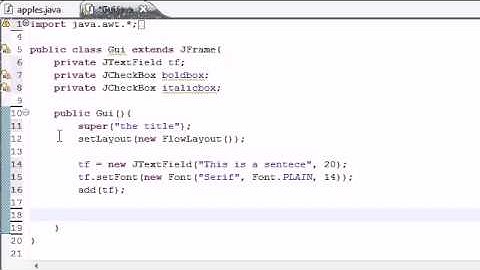 Java Programming Tutorial   64   JCheckBox | Java Tutorial